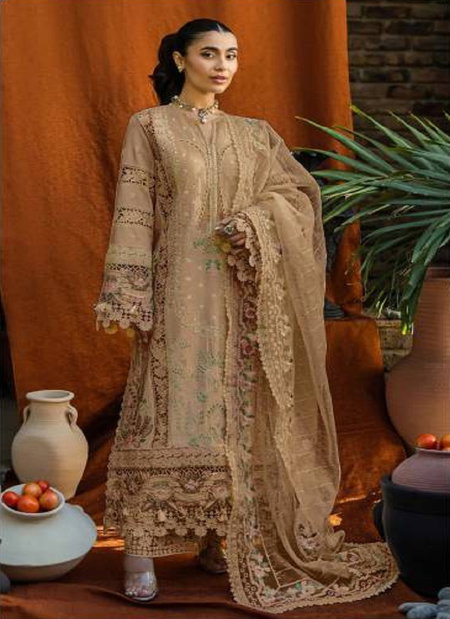 Az 1227 A  And B By Alzohaib Cambric Cotton Pakistani Salwar Suits Suppliers In India